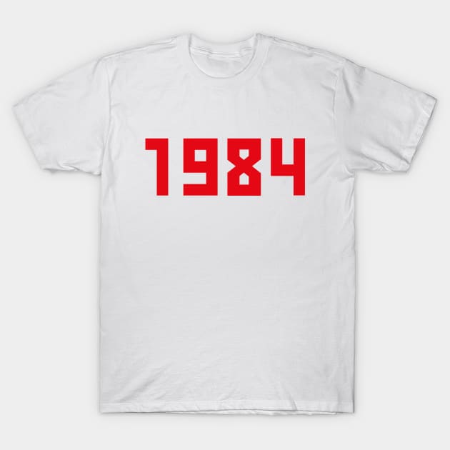 1984 George Orwell T-Shirt by sedolin